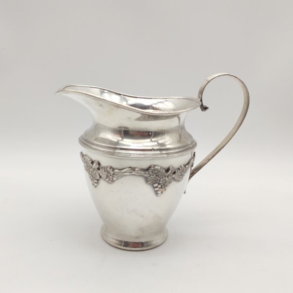 Sheffield Reproductions Silverplate Pitcher and Tray - Picture 5 of 10